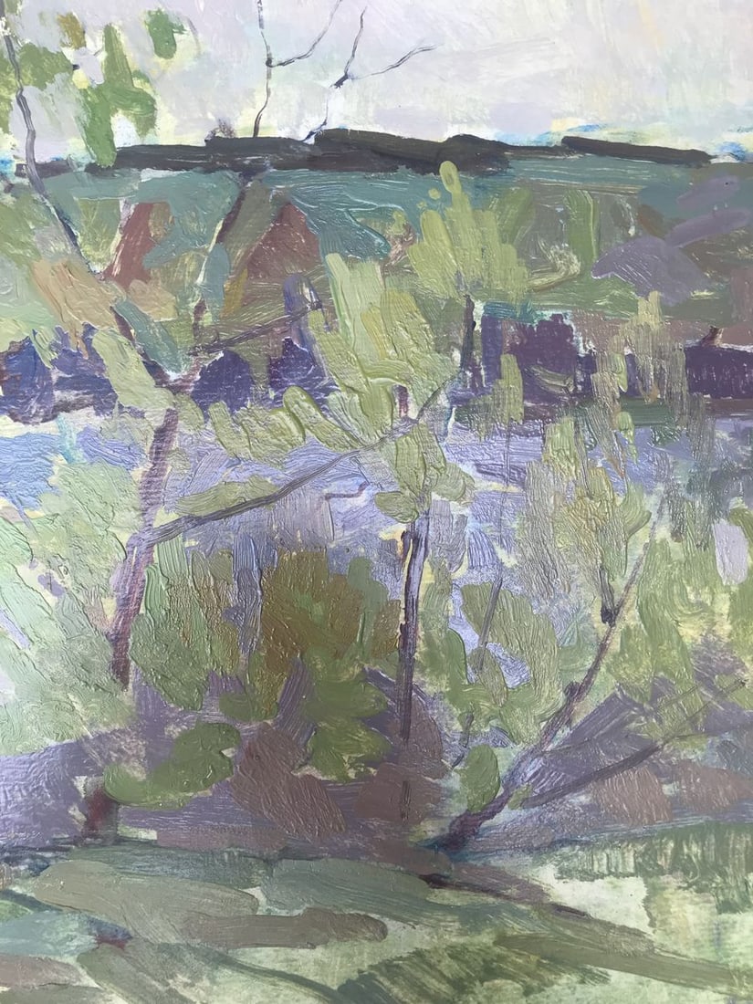 Oil painting Twilight Peter Tovpev - 7