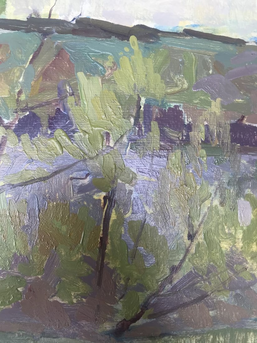 Oil painting Twilight Peter Tovpev - 8