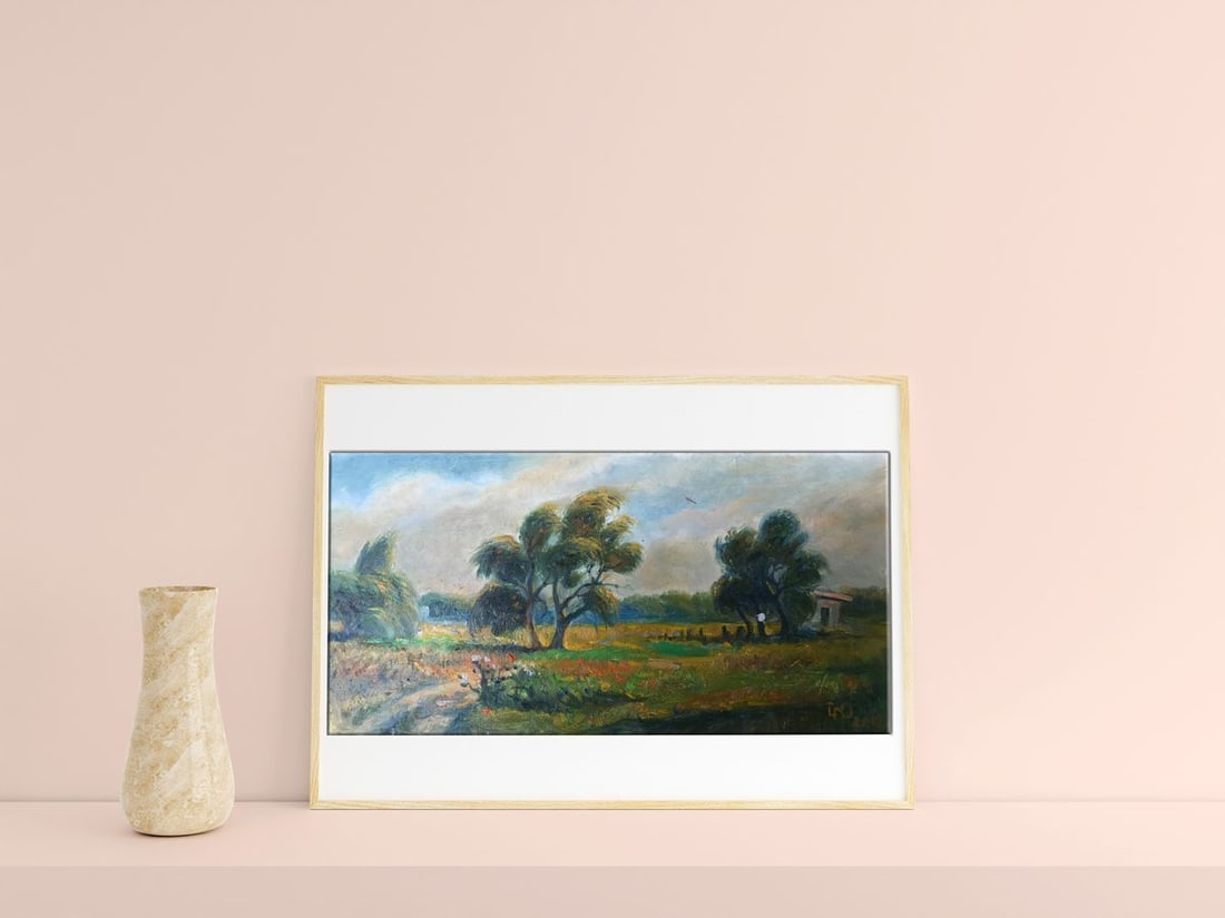 Oil painting Summer wind Litvinov Oleg Arkad'yevich - 2