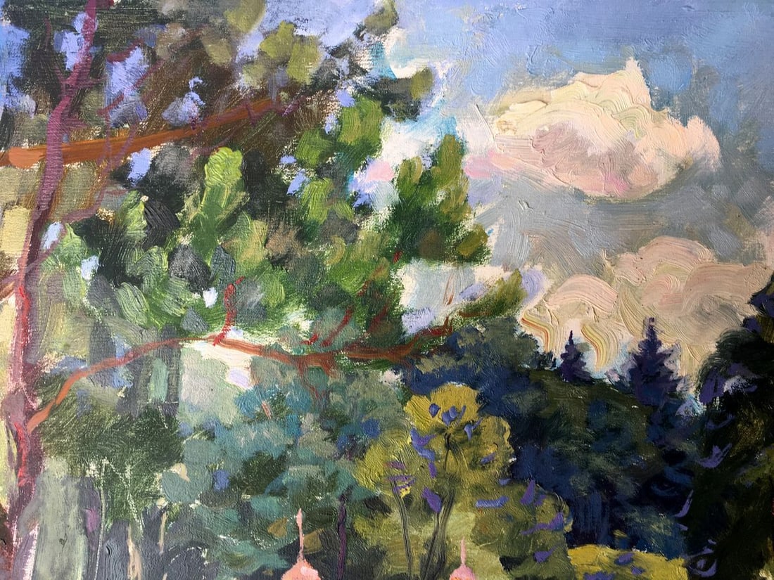 Oil painting September day Batrakov Vladimir Grigorievich - 13
