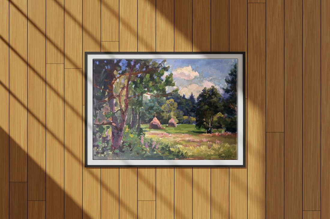 Oil painting September day Batrakov Vladimir Grigorievich - 2