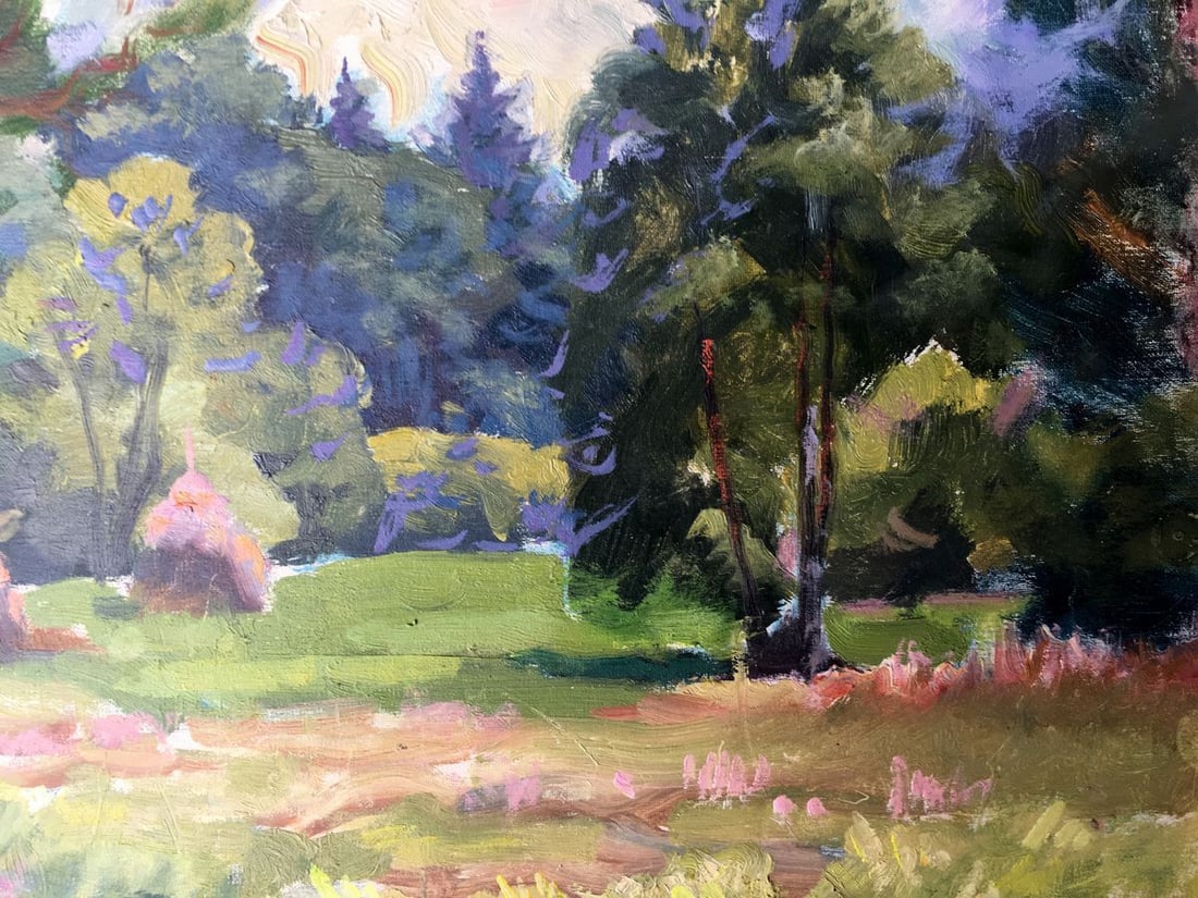 Oil painting September day Batrakov Vladimir Grigorievich - 9