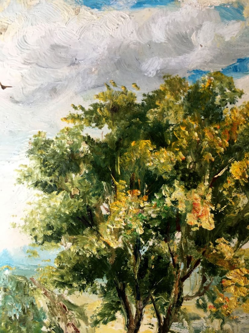 Oil painting Sunny day Unknown artist - 5