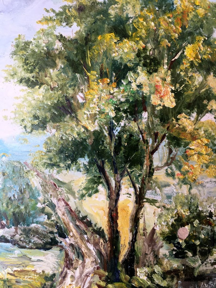 Oil painting Sunny day Unknown artist - 7