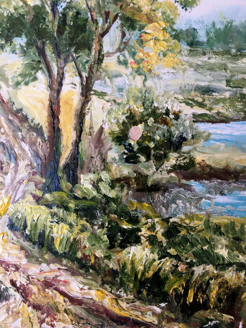 Oil painting Sunny day Unknown artist - 8