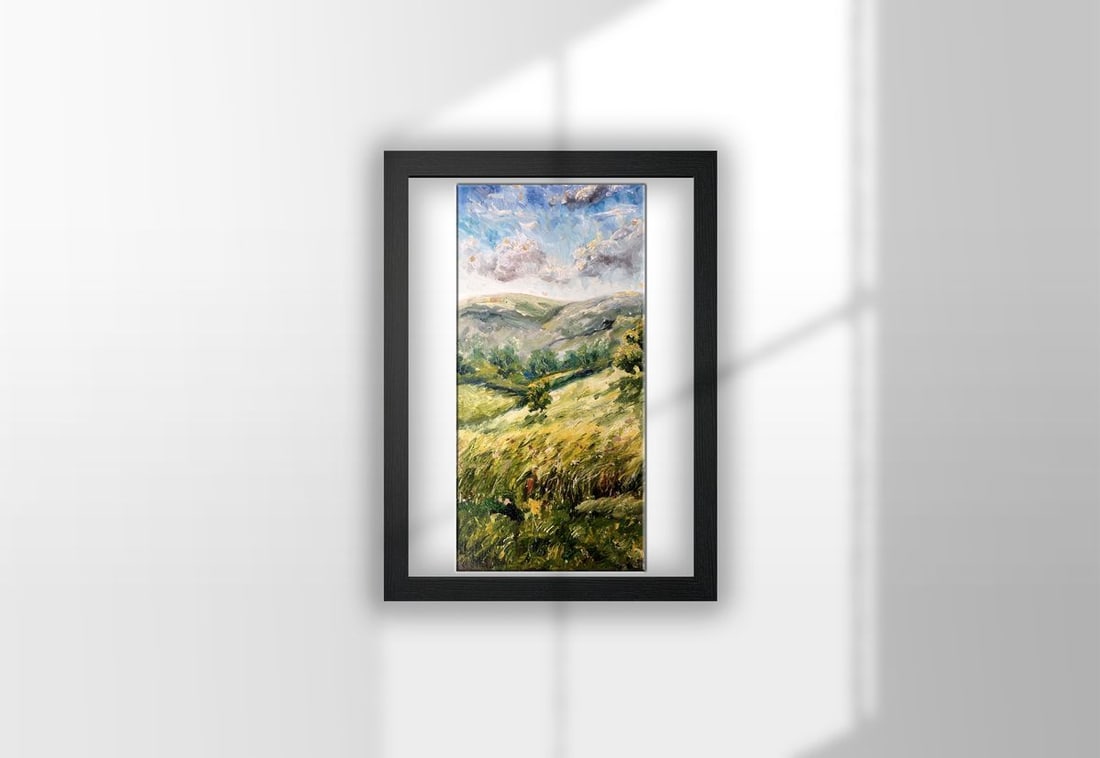 Oil painting After the rain Unknown artist - 2