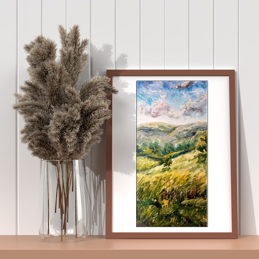 Oil painting After the rain Unknown artist - 3