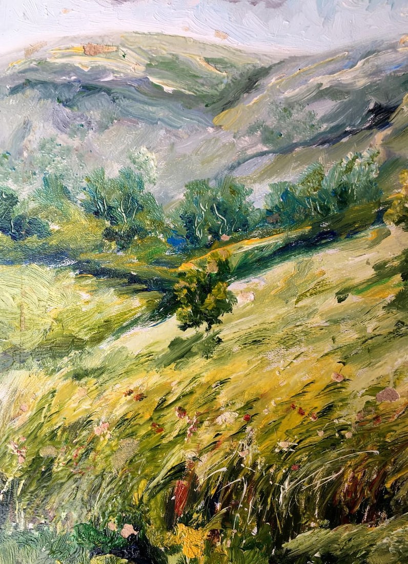 Oil painting After the rain Unknown artist - 6
