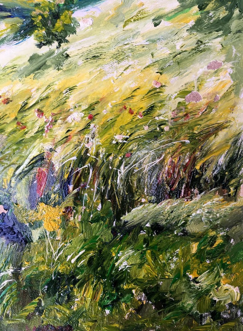 Oil painting After the rain Unknown artist - 7