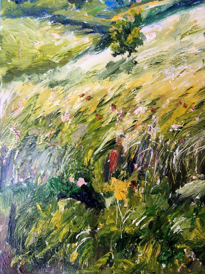 Oil painting After the rain Unknown artist - 8