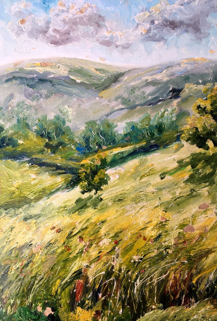 Oil painting After the rain Unknown artist - 9