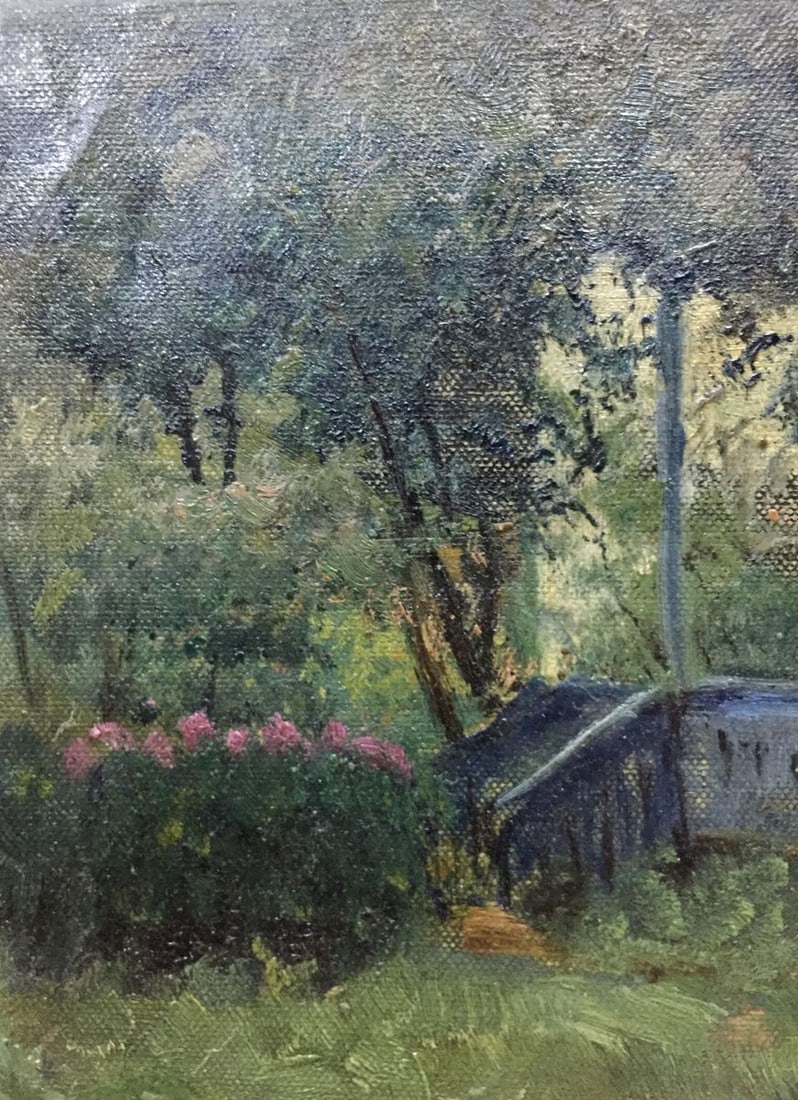 Oil painting Etude Fomin Anatoly Nikiforovich - 2