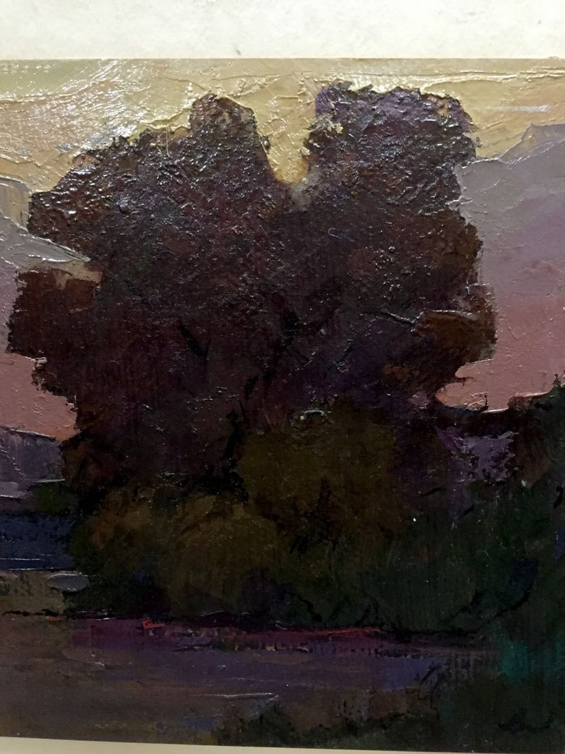 Oil painting Late evening Constantinople Adolf Markovich - 2