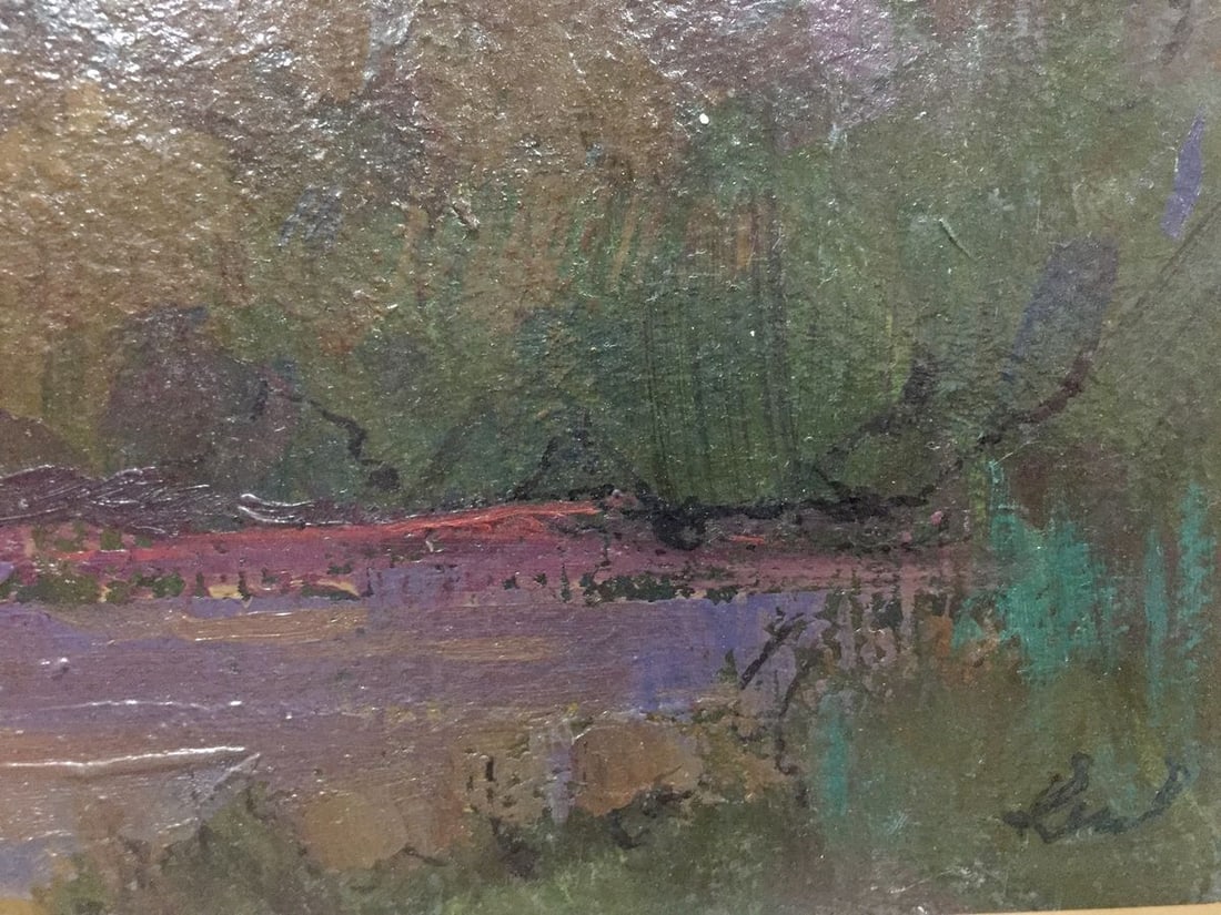 Oil painting Late evening Constantinople Adolf Markovich - 5