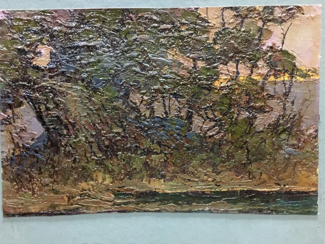 Oil painting Evening is coming - 2