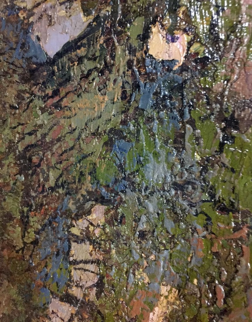 Oil painting Evening is coming - 3