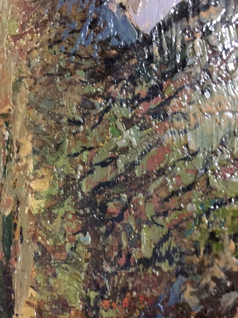 Oil painting Evening is coming - 6