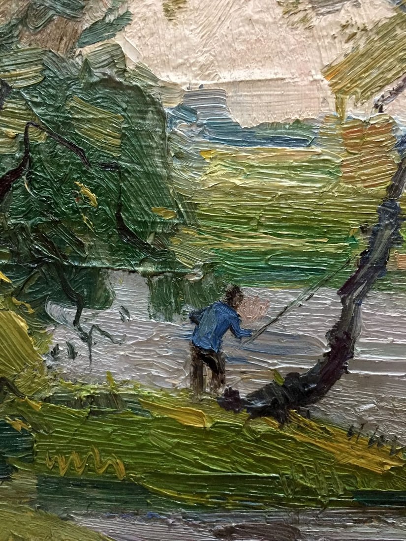 Oil painting Fishing Grigoryev Sergey Alekseevich - 10