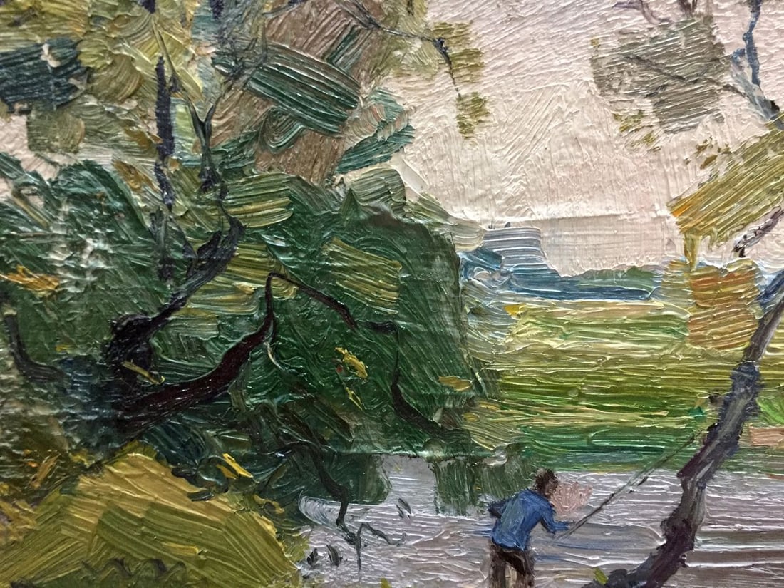 Oil painting Fishing Grigoryev Sergey Alekseevich - 4