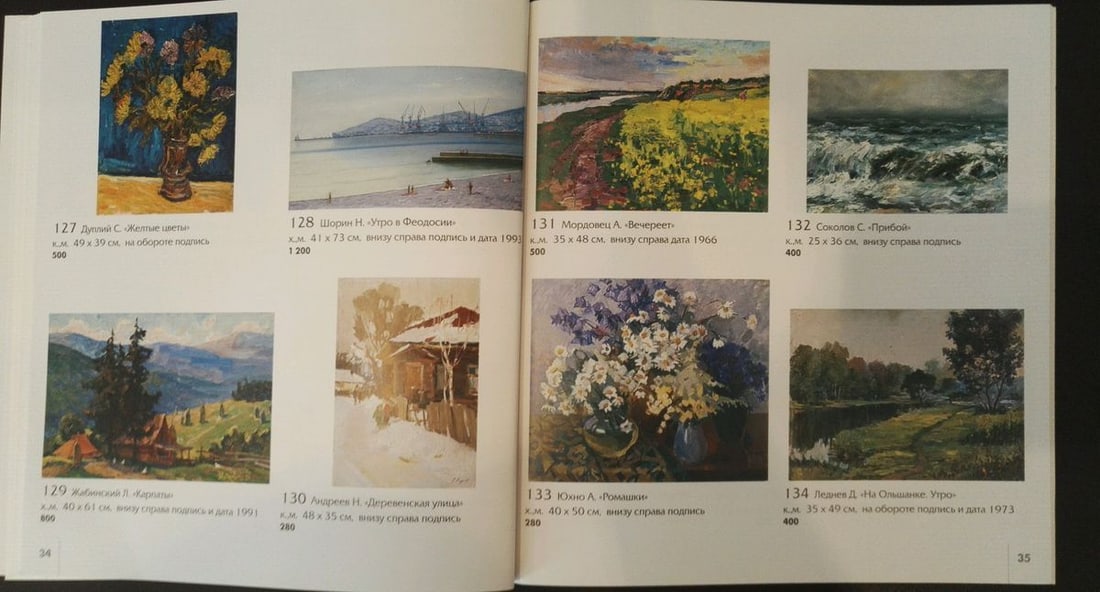 Oil painting Flower field Mordovets Andrey Nikitich - 13