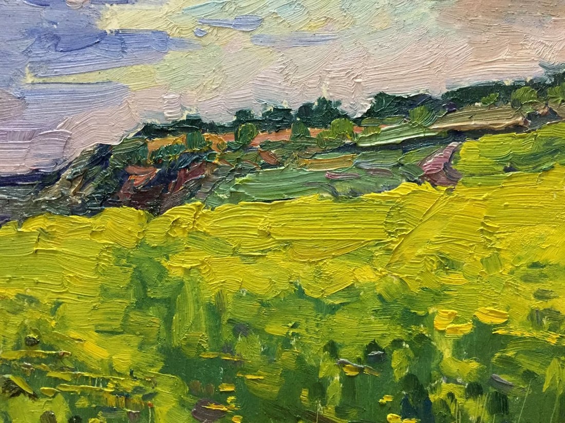 Oil painting Flower field Mordovets Andrey Nikitich - 6