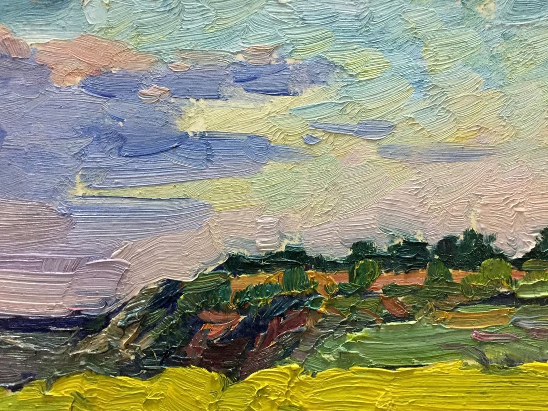 Oil painting Flower field Mordovets Andrey Nikitich - 8