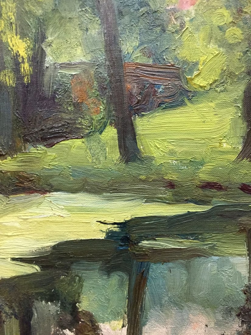 Oil painting Pond Fedir Zotykovych Konovalyuk - 3