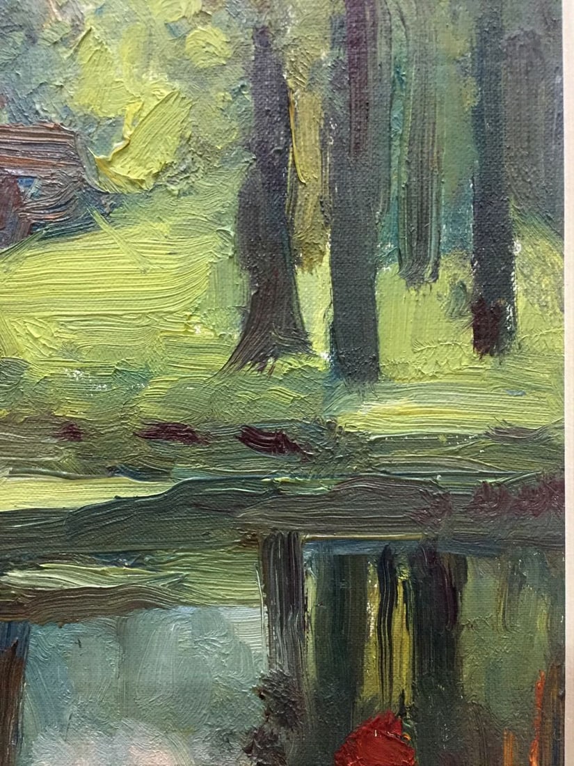 Oil painting Pond Fedir Zotykovych Konovalyuk - 4