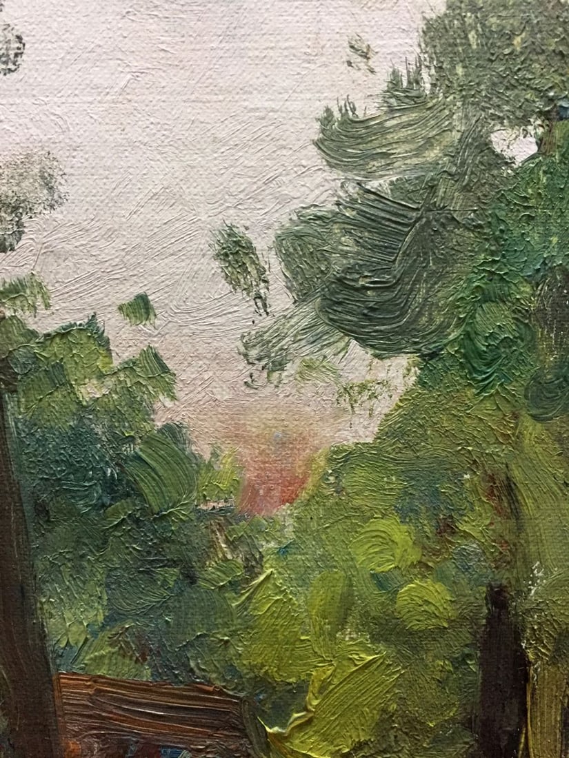 Oil painting Pond Fedir Zotykovych Konovalyuk - 5