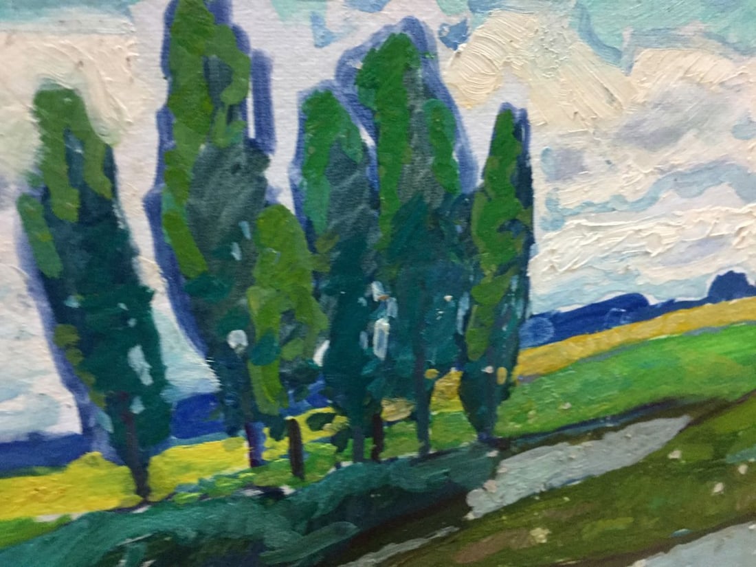 Oil painting Pond Victor Kirillovich Gaiduk - 10