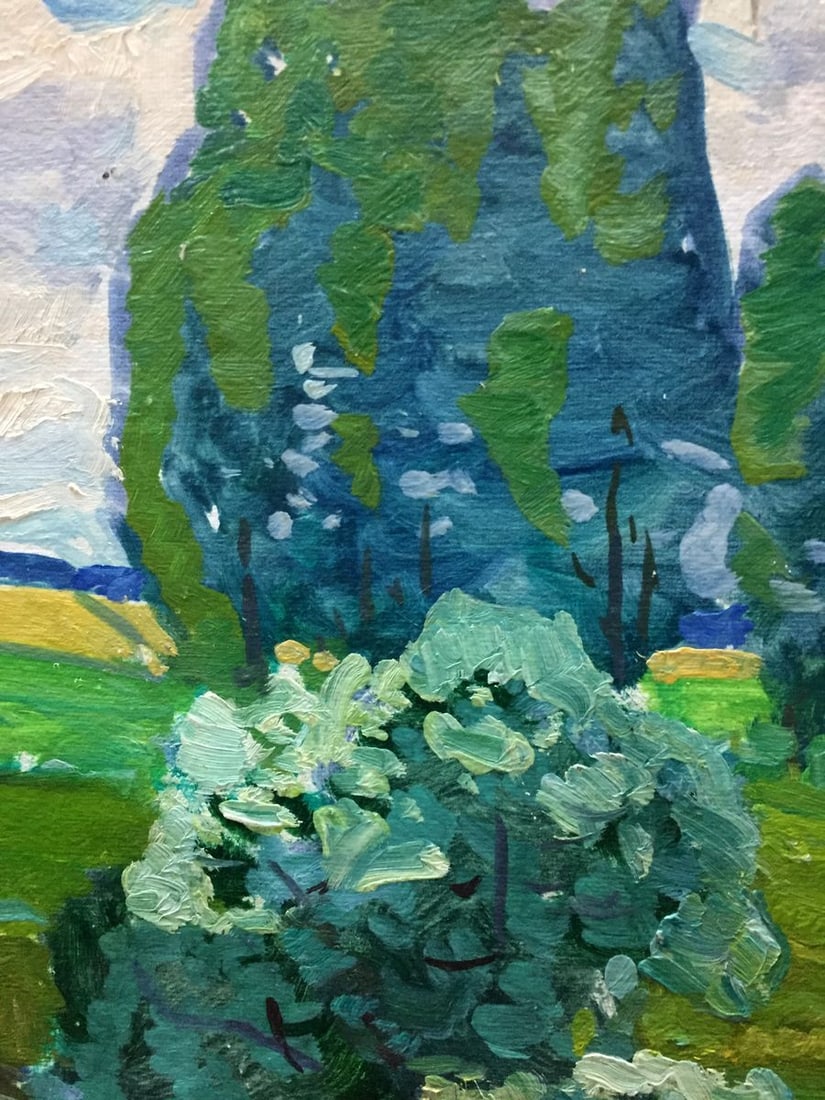 Oil painting Pond Victor Kirillovich Gaiduk - 4