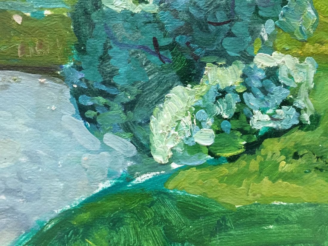Oil painting Pond Victor Kirillovich Gaiduk - 5