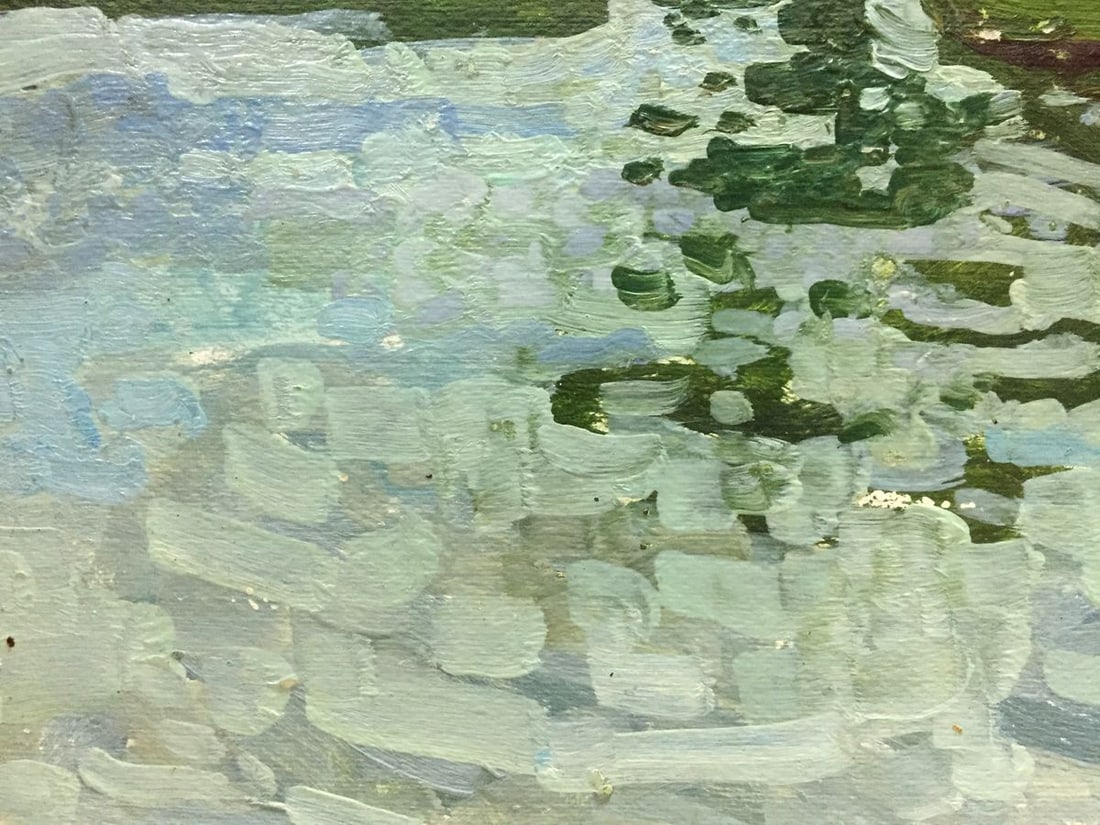 Oil painting Pond Victor Kirillovich Gaiduk - 7