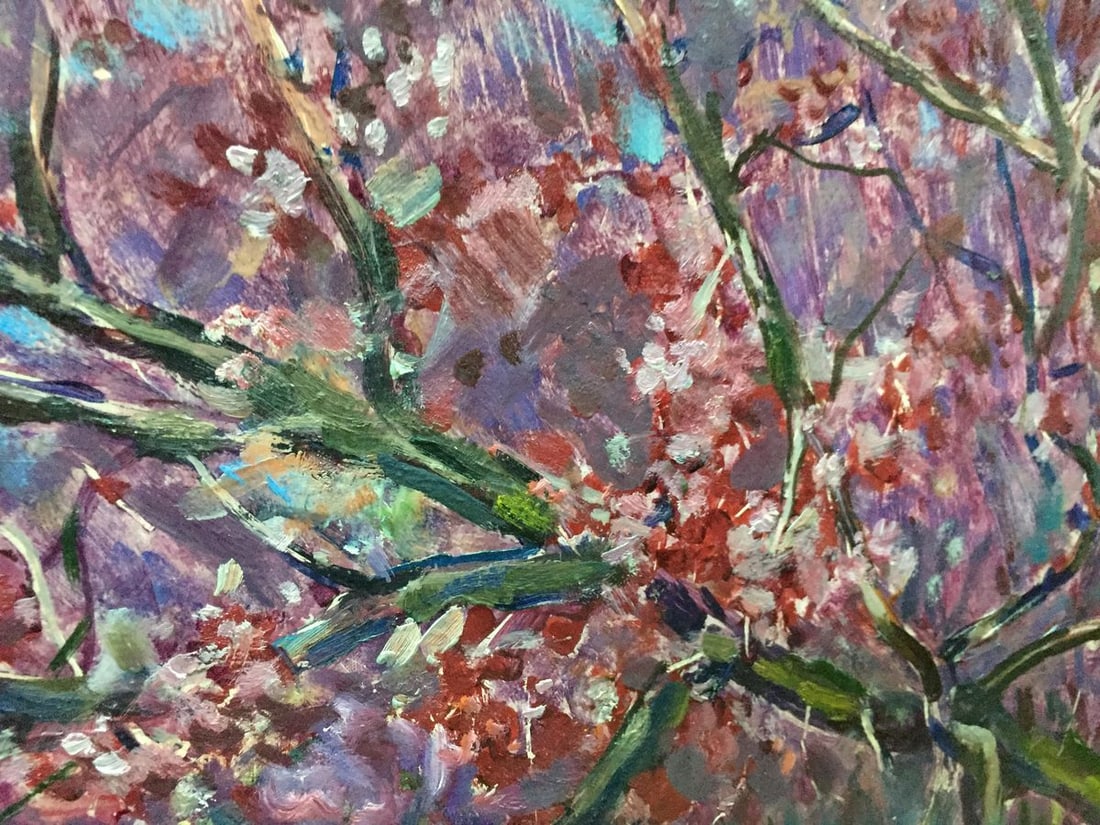 Oil painting Flower tree Vasetsky Grigory Stepanovich - 10