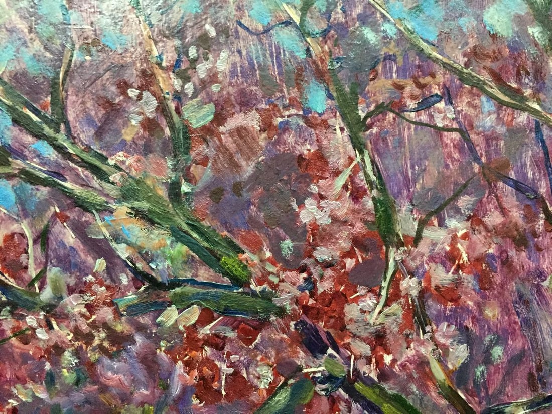 Oil painting Flower tree Vasetsky Grigory Stepanovich - 3