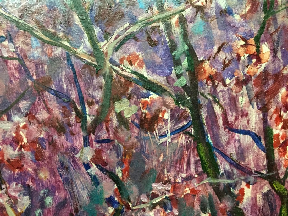 Oil painting Flower tree Vasetsky Grigory Stepanovich - 4