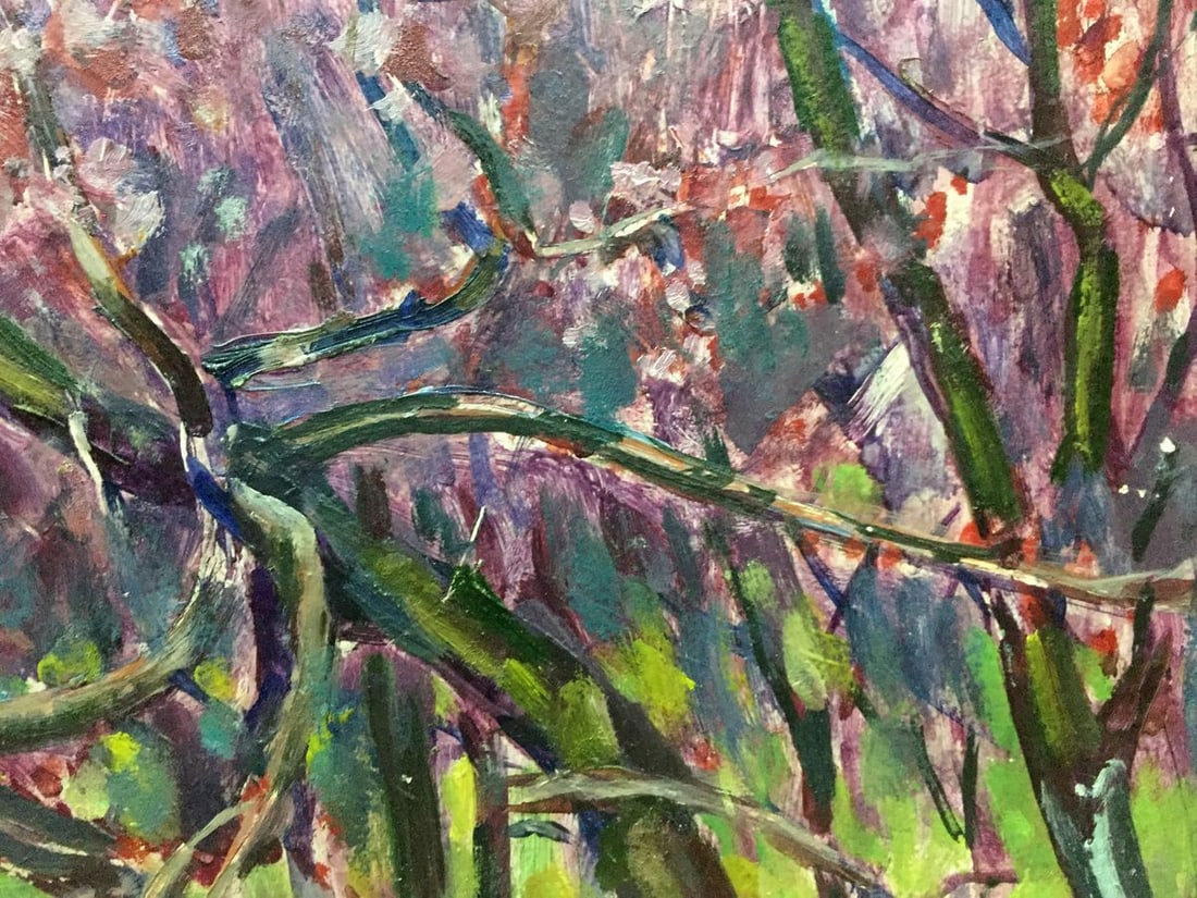 Oil painting Flower tree Vasetsky Grigory Stepanovich - 5