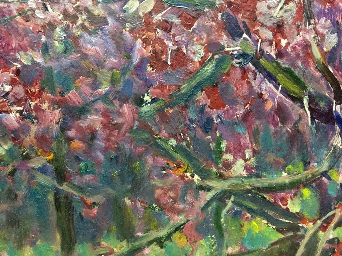 Oil painting Flower tree Vasetsky Grigory Stepanovich - 6
