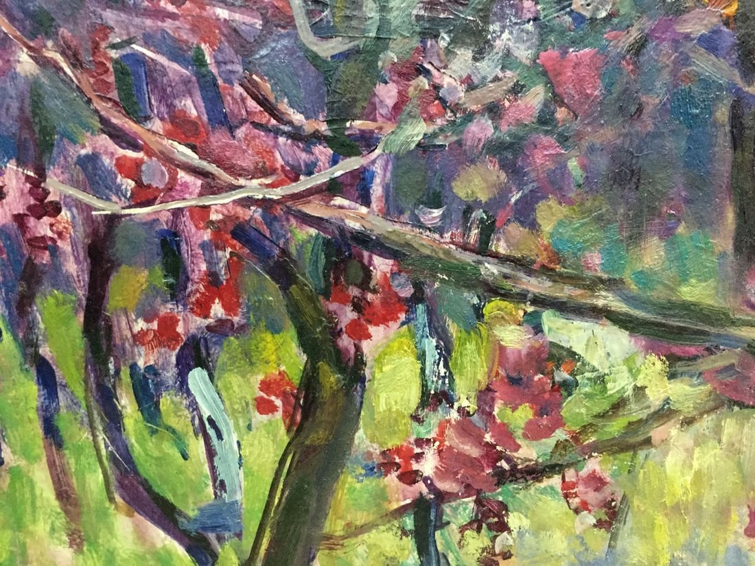 Oil painting Flower tree Vasetsky Grigory Stepanovich - 7