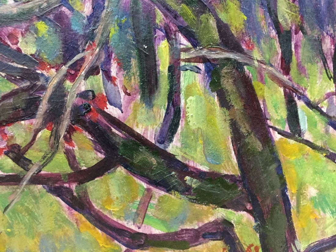 Oil painting Flower tree Vasetsky Grigory Stepanovich - 8