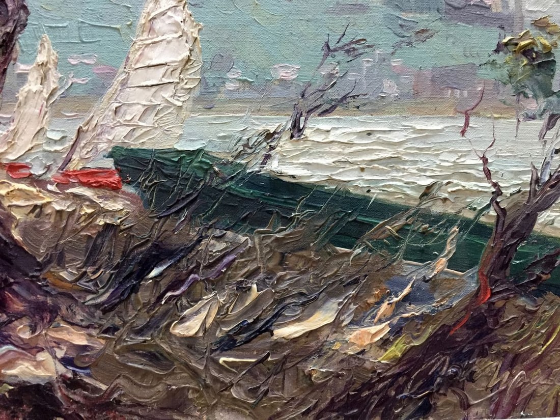 Oil painting Kiev. Wind Priymak B.N. - 3