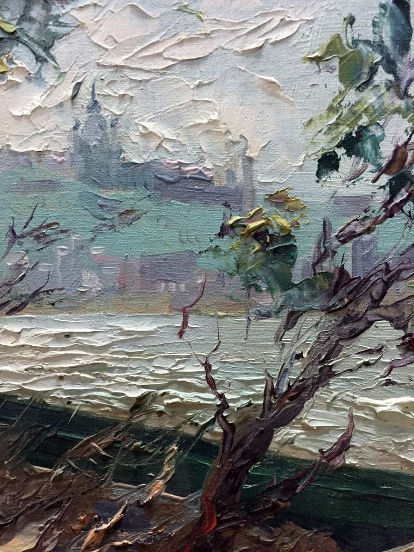 Oil painting Kiev. Wind Priymak B.N. - 4