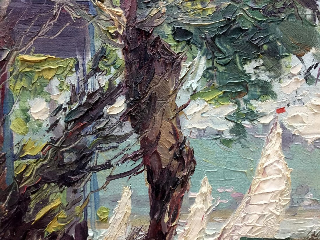 Oil painting Kiev. Wind Priymak B.N. - 5