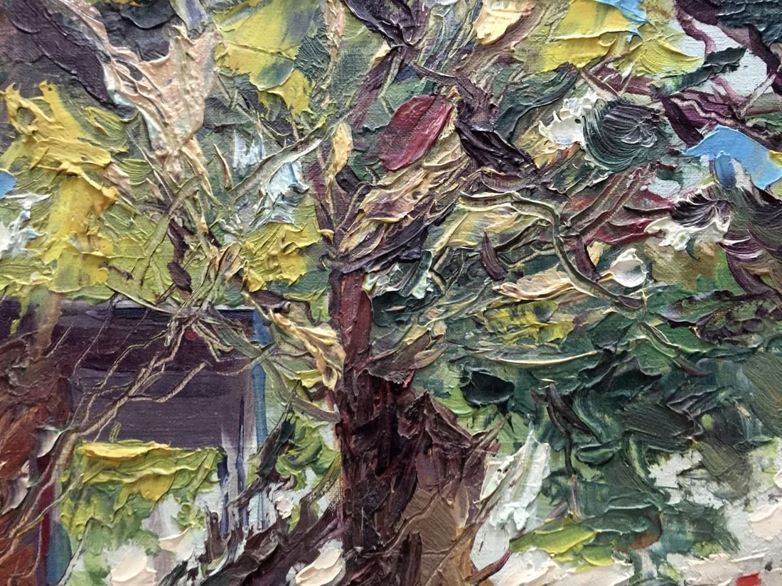 Oil painting Kiev. Wind Priymak B.N. - 6