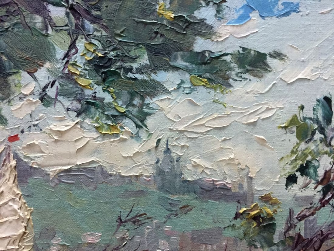 Oil painting Kiev. Wind Priymak B.N. - 8