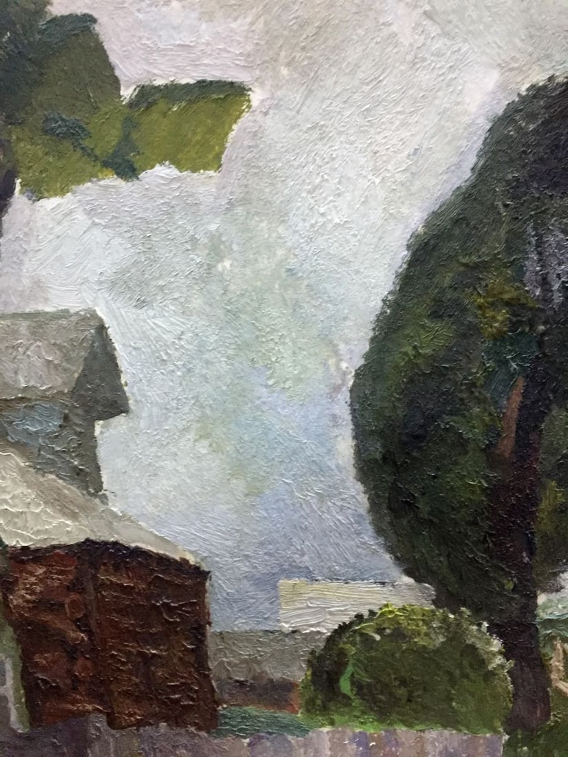 Oil painting Rural landscape Dulfan Lucien Veniaminovich - 7