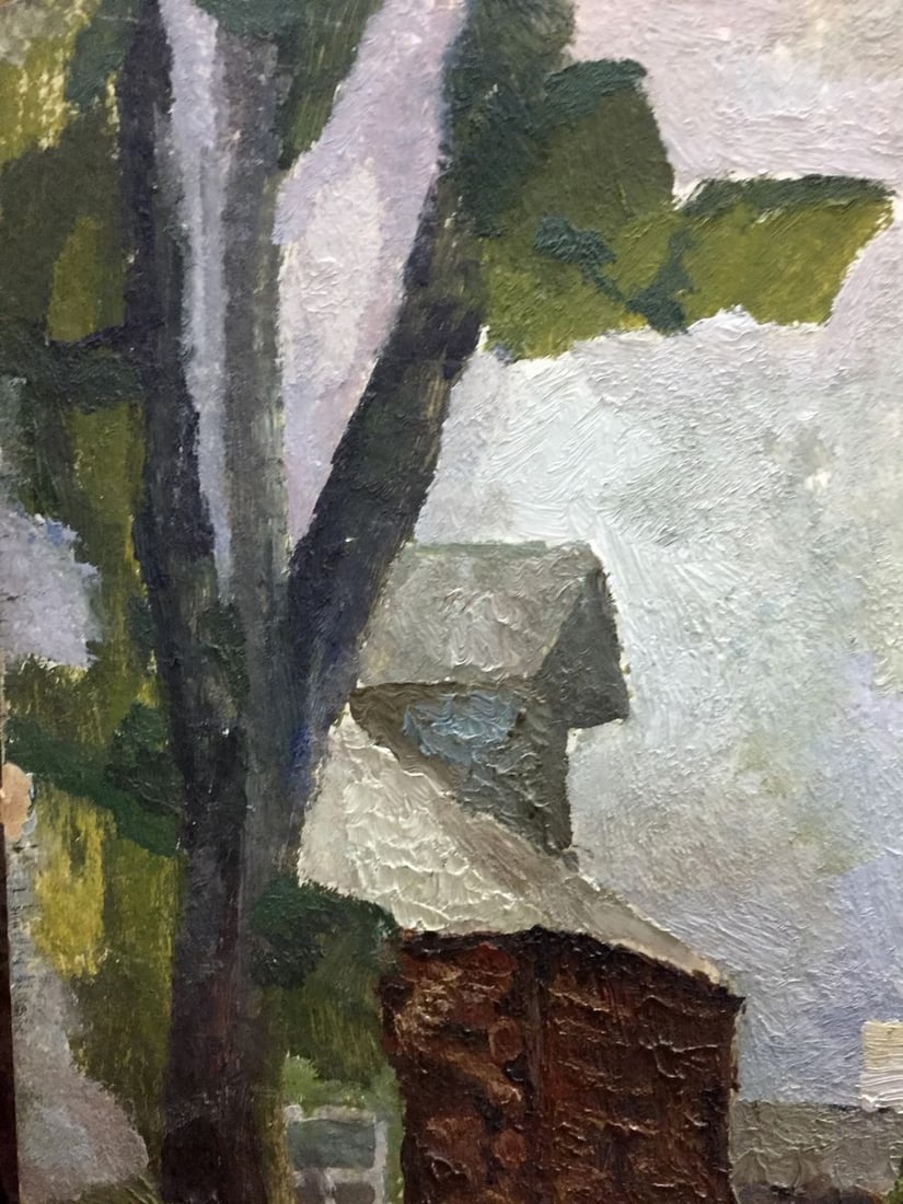 Oil painting Rural landscape Dulfan Lucien Veniaminovich - 8