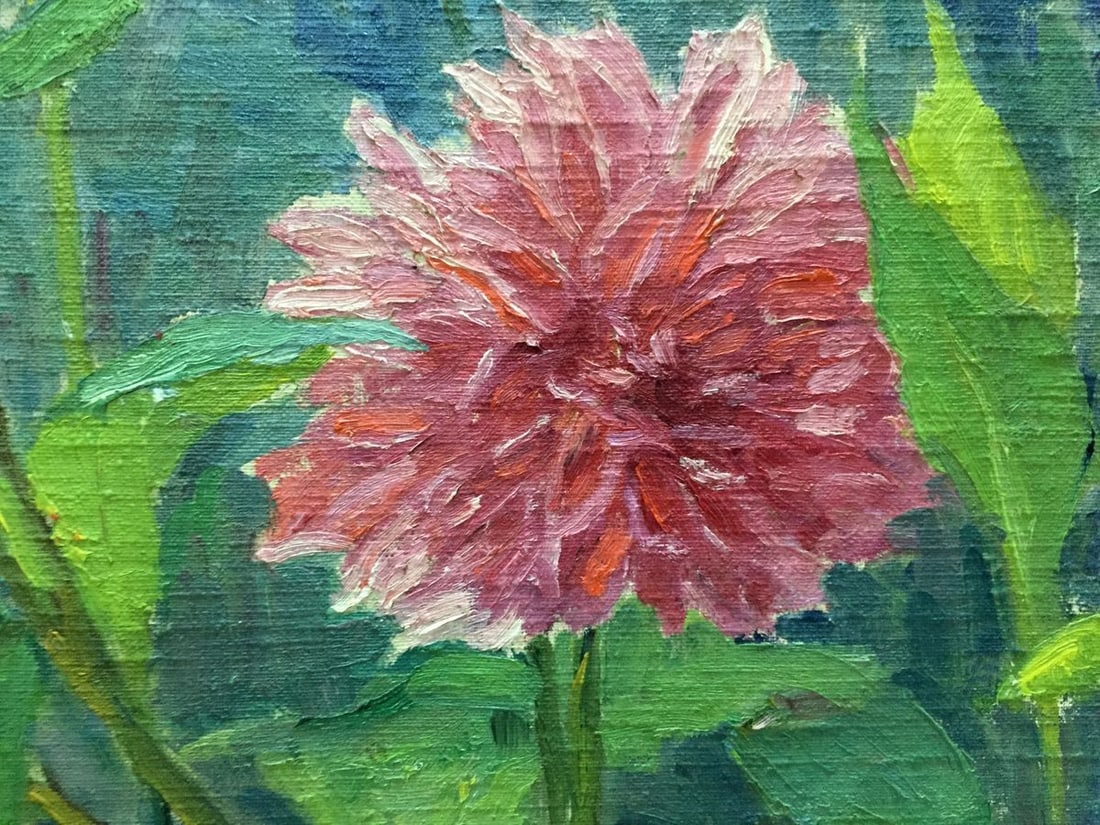 Oil painting Dandelions M. Dintsod - 6