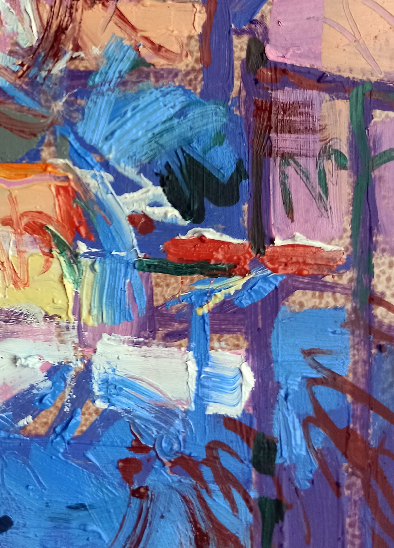 Oil painting Urban winter dream Viktor Khadzhinov - 5