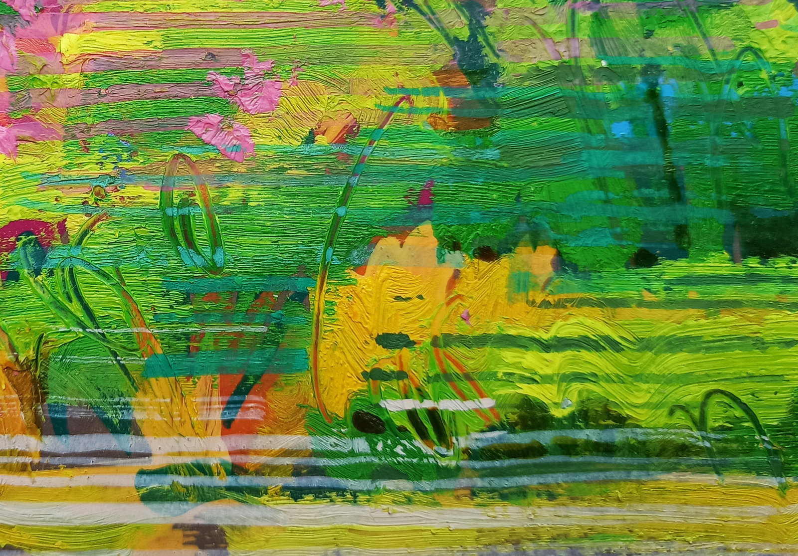 Oil painting Lilac blooms Viktor Khadzhinov - 5